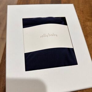Solly baby midnight navy with box carrier boy or girl